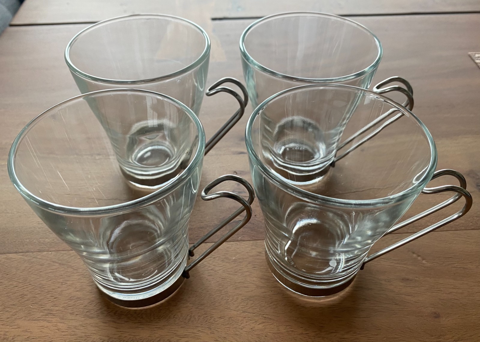 Bormioli Rocco Verdi Espresso Cup-Stainless Steel Handles (Set of 4) 7 Fl Ounces gallery