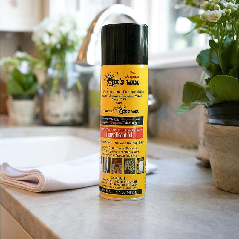 The Original Bee's Wax Beeswax Old World Formula Furniture Polish Spray 17 Oz. gallery
