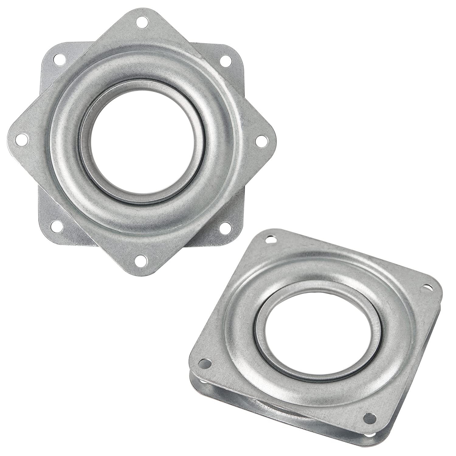 2 Pack 3" Lazy Susan Turntable 200 LBS pounds Steel Ball 3 Inch, Silver gallery