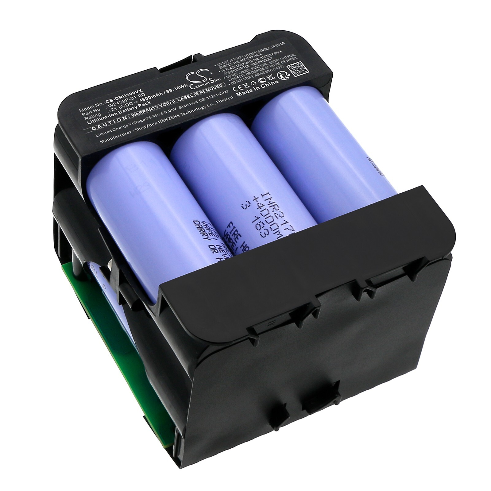 Li-Ion BATTERIE 21.6V 4600mAh Type W2439P-01-0D W2311-01 For Dreame H30 Ultra gallery