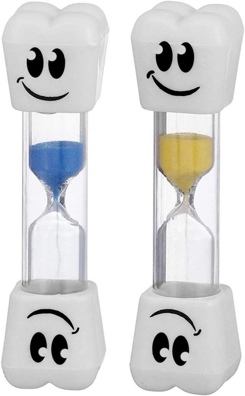 Assorted Colors 2-Minute Sand Timer Set - Playfully Boost Productivity gallery
