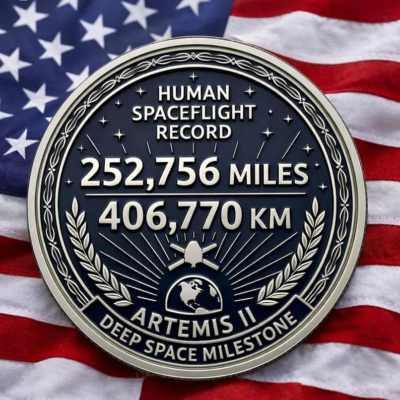 Space Mission Commemorative Coin gallery