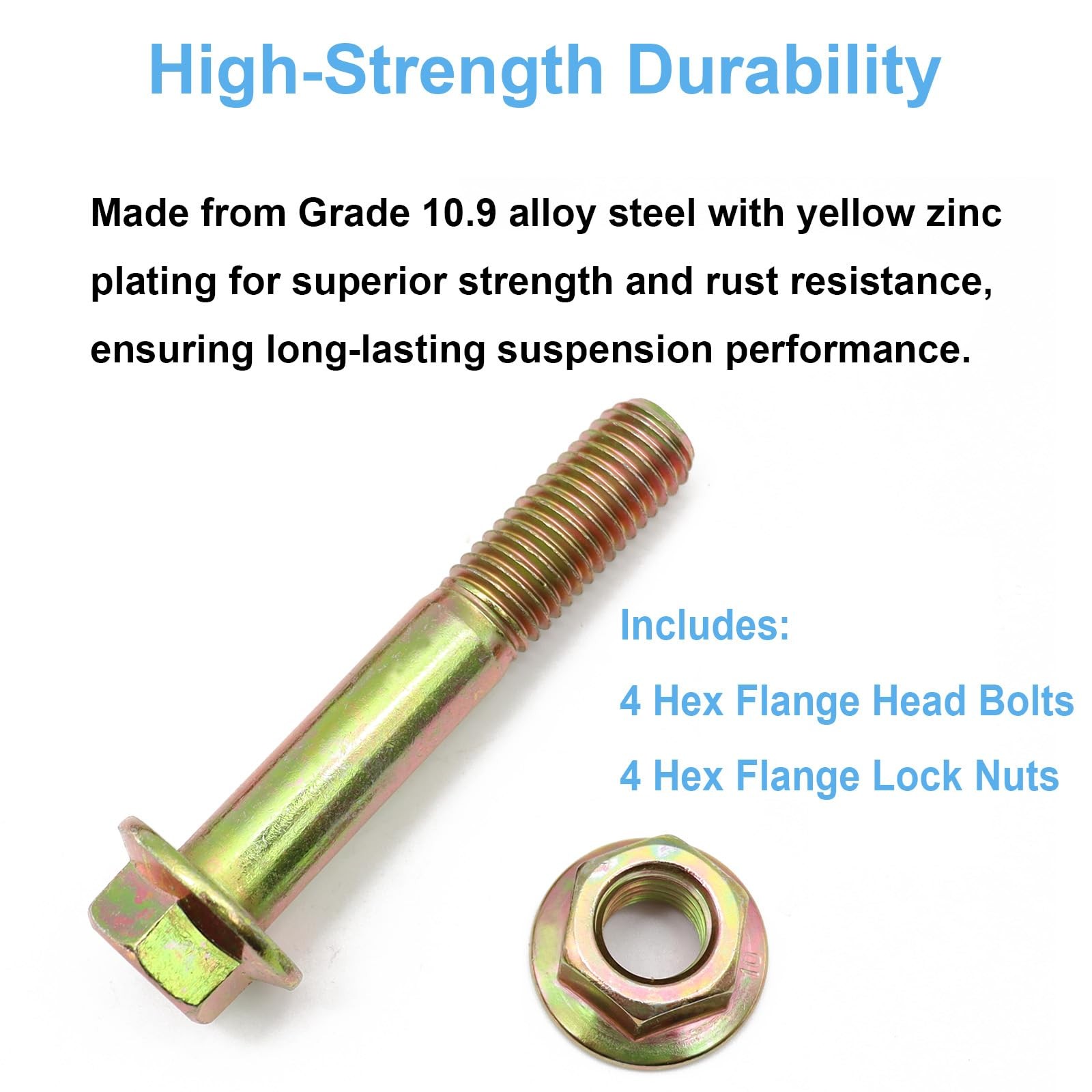 Shock Absorber Mount Bolt and Nut Kit for Dodge Ram 1500, 2500, 3500, 4500, 5500 gallery