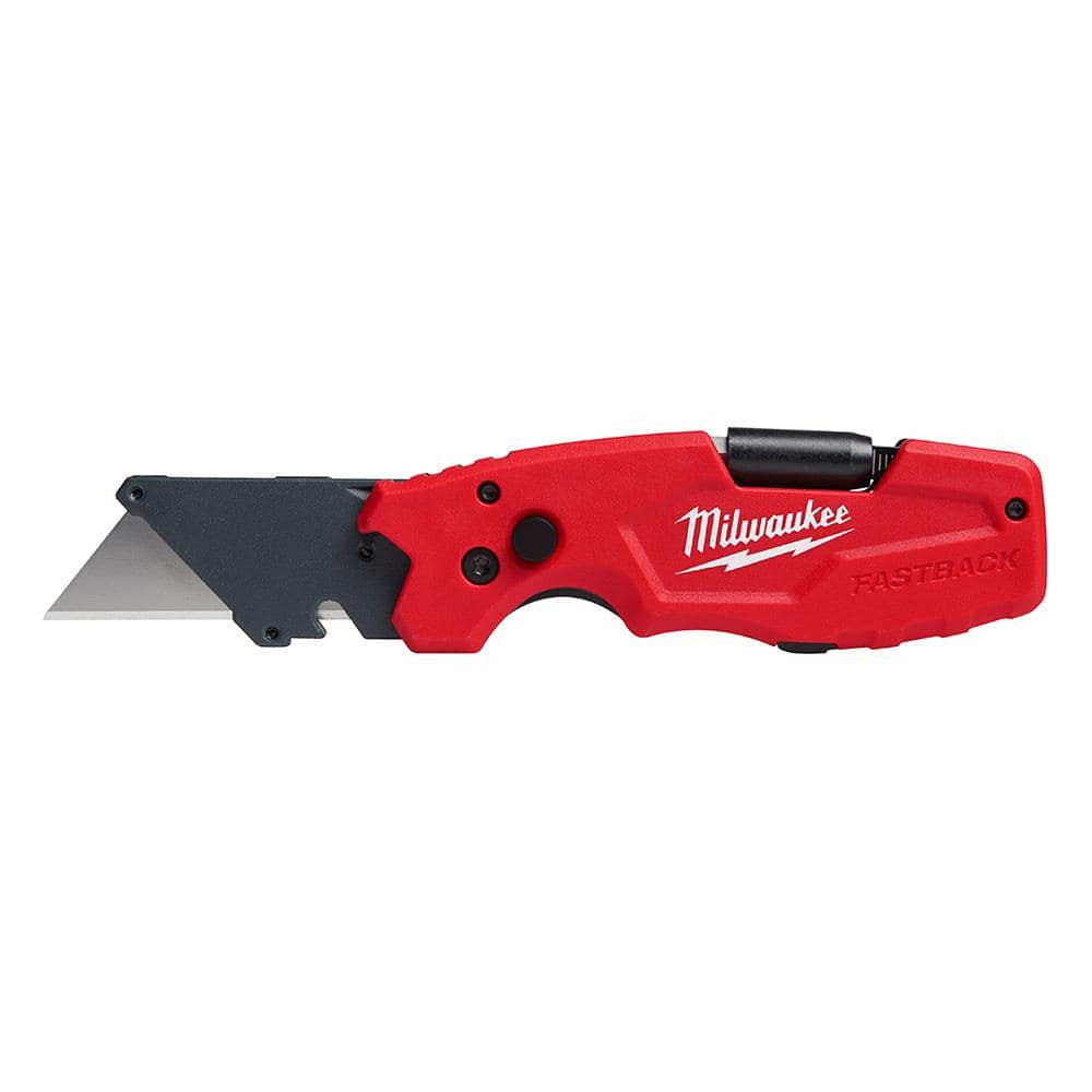 FASTBACK 6-In-1 Folding Utility Knife with General Purpose Blade gallery