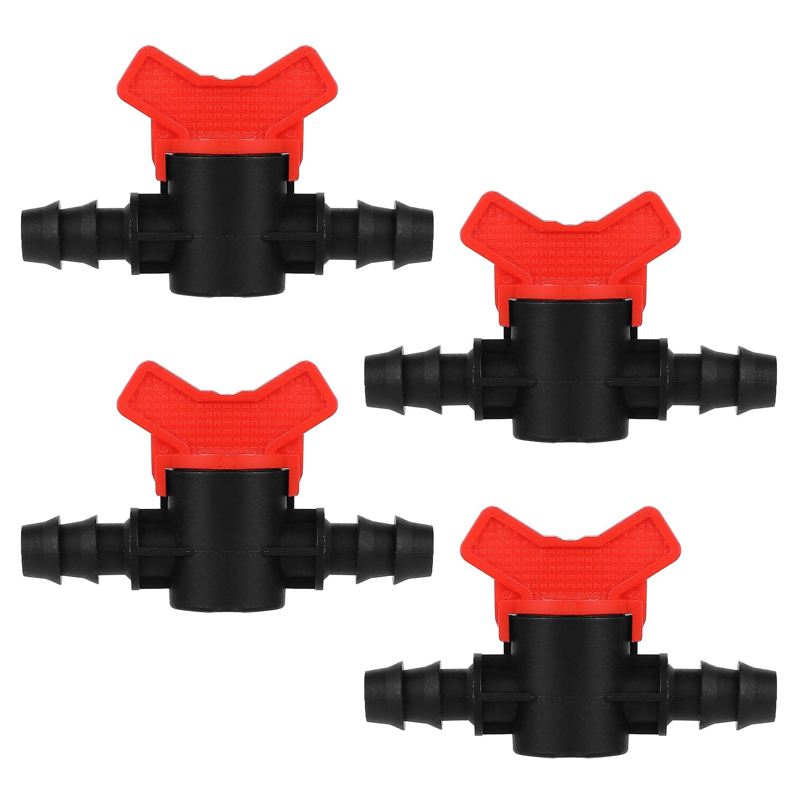 4PCS 3/8“ ID in Line Hose Barbed Ball Valve 3.54 x 0.45 x 2.15 inches gallery