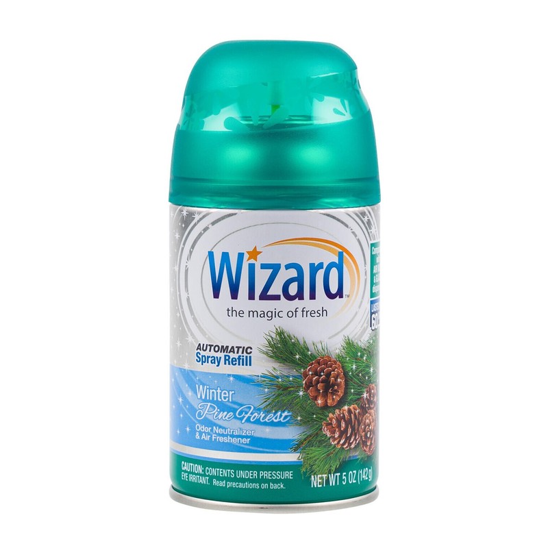 12 Wizard Automatic Spray Refills Winter Pine Forest 5oz SEE NOTE gallery