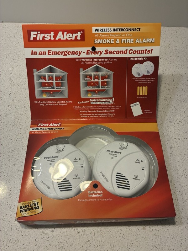 First Alert SA511CN2-3ST Wireless Interconnect Battery Operated Smoke Alarm gallery