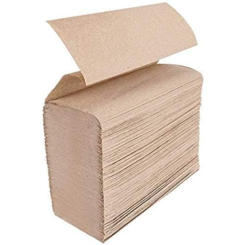 Brown Multifold Paper Towels - 500 High Absorbent Recycled Sheets gallery