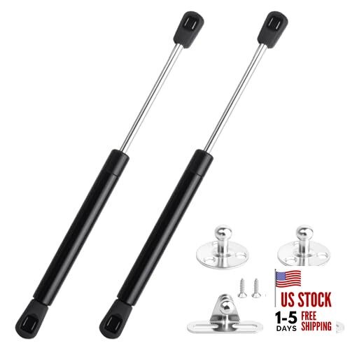 2 Pack Gas Struts, 10 Inch 33Lbs/Gas Strut Shock Spring Lift for Window 150N gallery