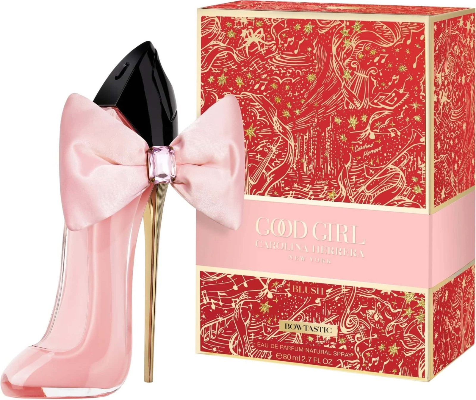 New Box Good Girl Blush Bowtastic Edition Gift Spray 2.7 oz /80ML Eau De Parfum gallery