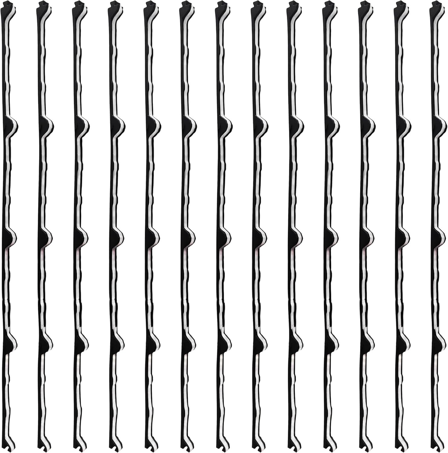 9 in Classic Rib Profile Foam Closure Strips with Self-Adhesive for Metal Roofin gallery
