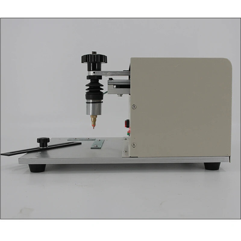 Small Pneumatic Electric Marking Machine Metal Nameplate Marking Machine gallery