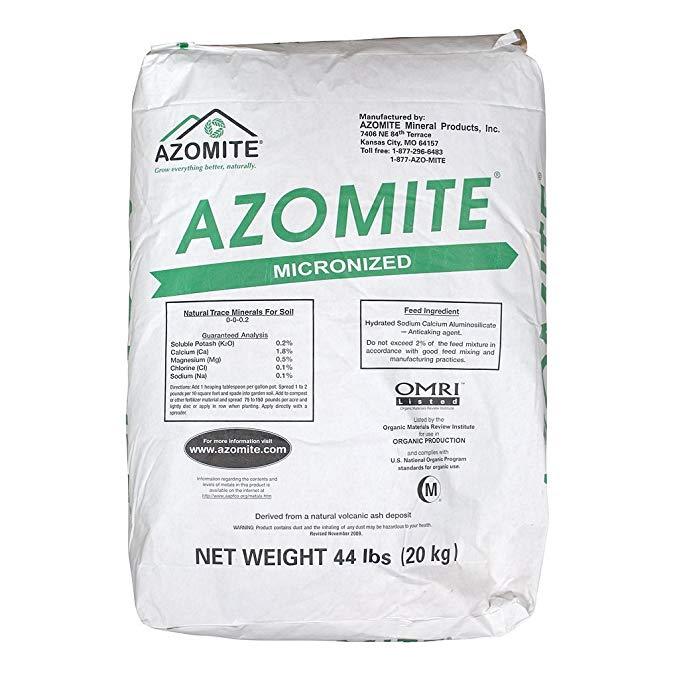 AZOMITE Powder Micronized Trace Mineral Volcanic Ash Rock Dust Powder 44 LB gallery