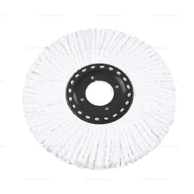 6 Pack Replacement Microfiber Mop Head Easy Cleaning Wring Refill for Spin Mop gallery
