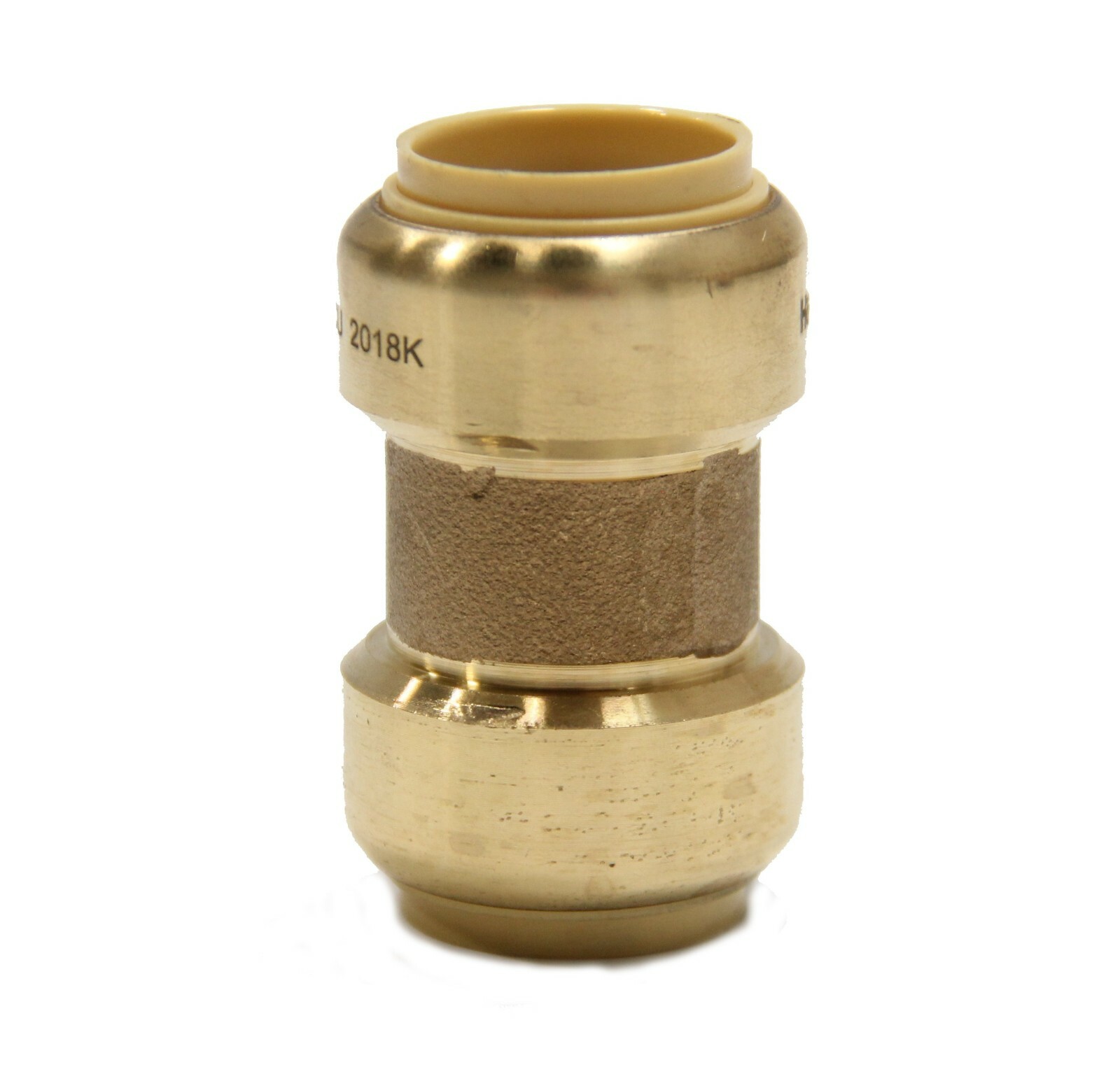 EFIELD 2 PCS 1" X 1" PUSH FIT COUPLINGS BRASS FITTINGS - LEAD FREE gallery