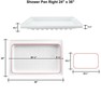 RV Shower Pan Right 24" X 36" gallery