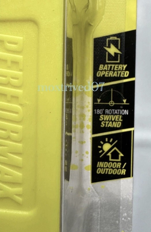 850 Lumen 2 Pack Portable Work Light, 3-Mode, AA Battery Operated, Swivel Stand gallery