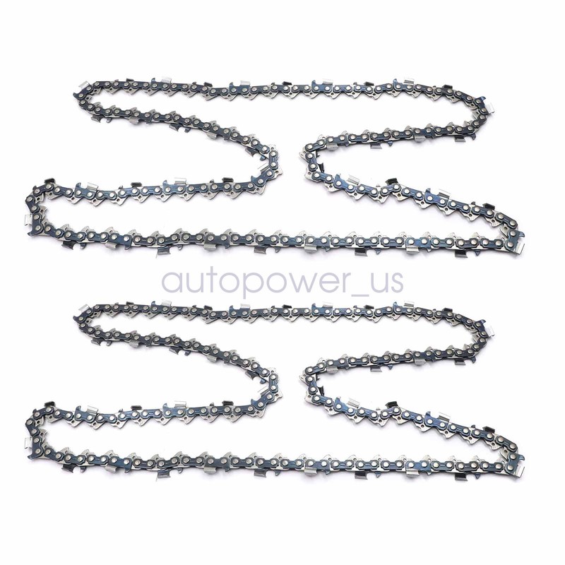 2X for Stihl 25" Bar Full Chisel Chainsaw Chain 3/8" Pitch .050" Gauge 84DL gallery