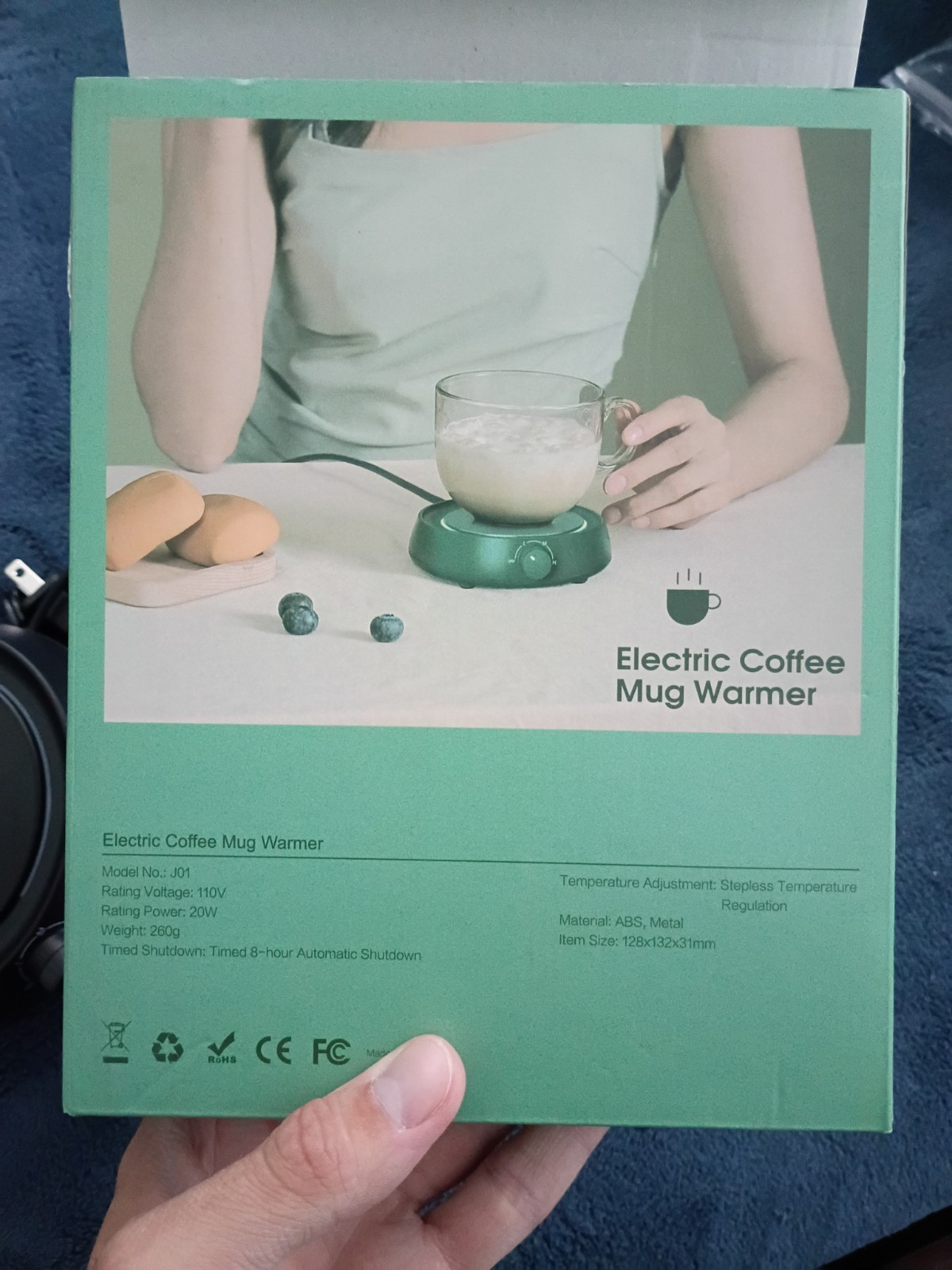 Electric coffee mug warmer - keeps drinks hot gallery