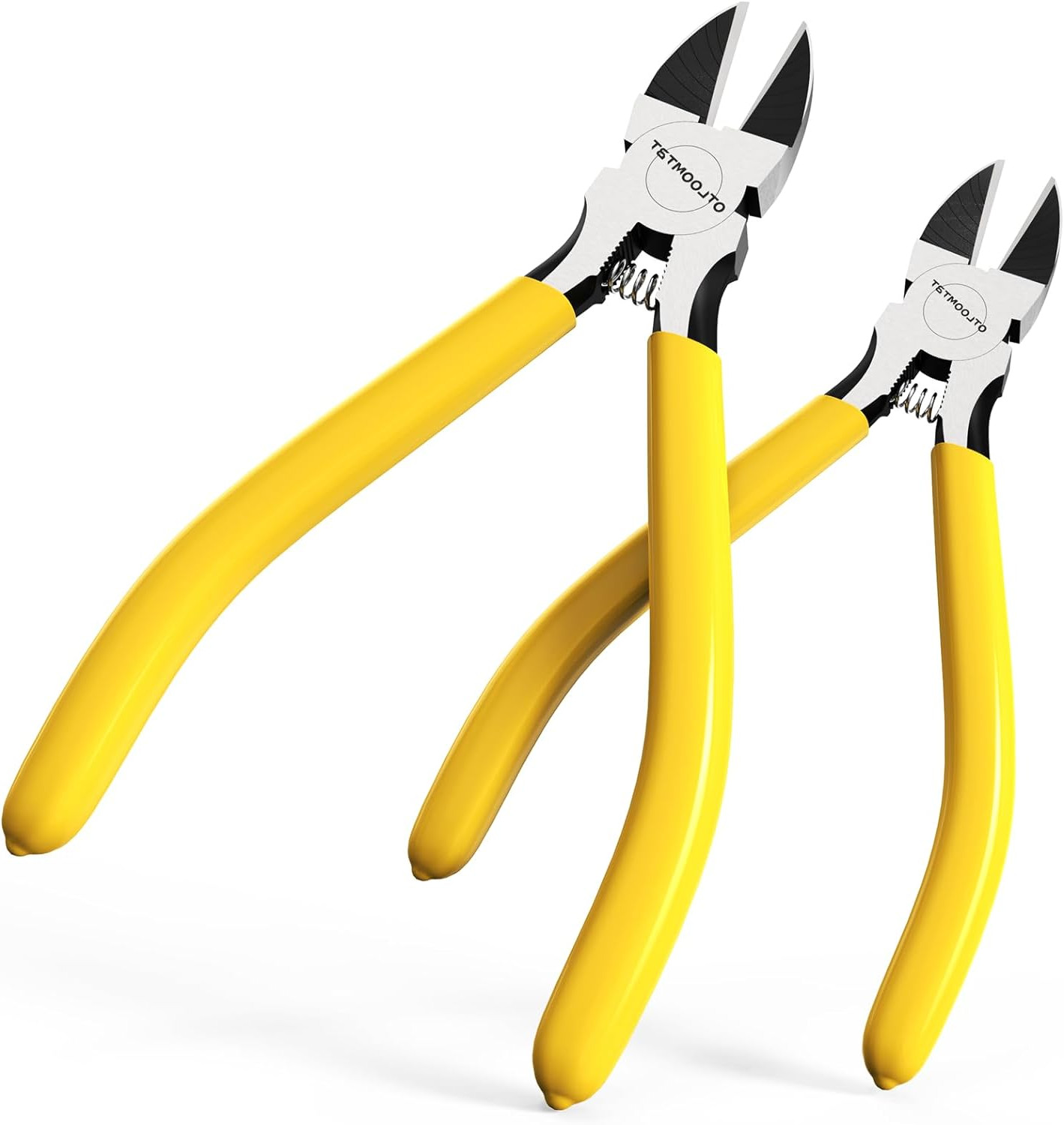 2Pcs Wire Cutters With Long Flat Nose Pliers Small Sharp Side Cutter For Crafts gallery