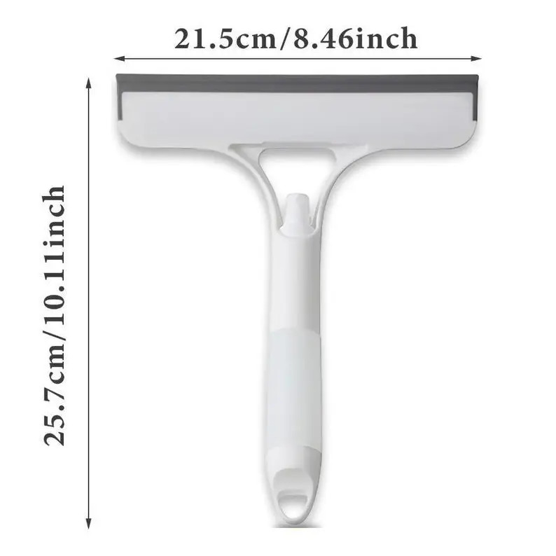 3 in 1 Window Cleaning Scraper, Squeegee and Scrubber with Spray gallery