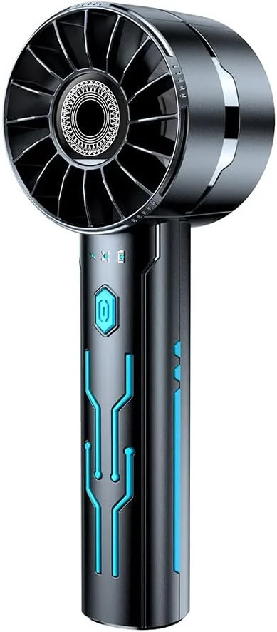 Portable Handheld Turbo Fan,Powerful Personal Fan with 7000rpm High-Speed Motor, gallery