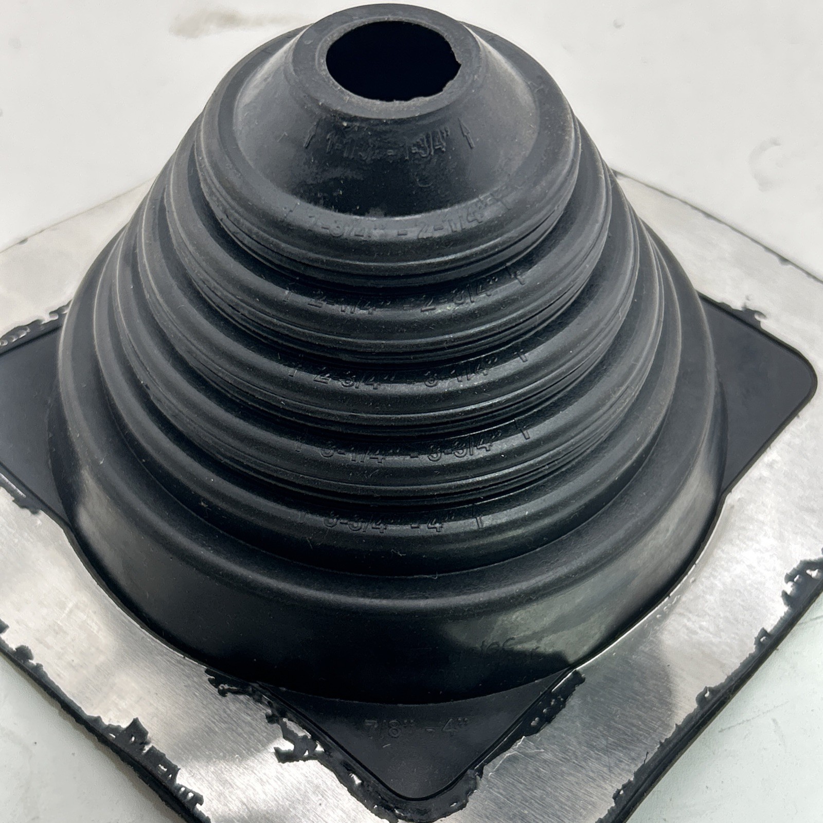 Aztec Master Flash #2 Standard Square Base Pipe Flashing 7/8" - 4" gallery