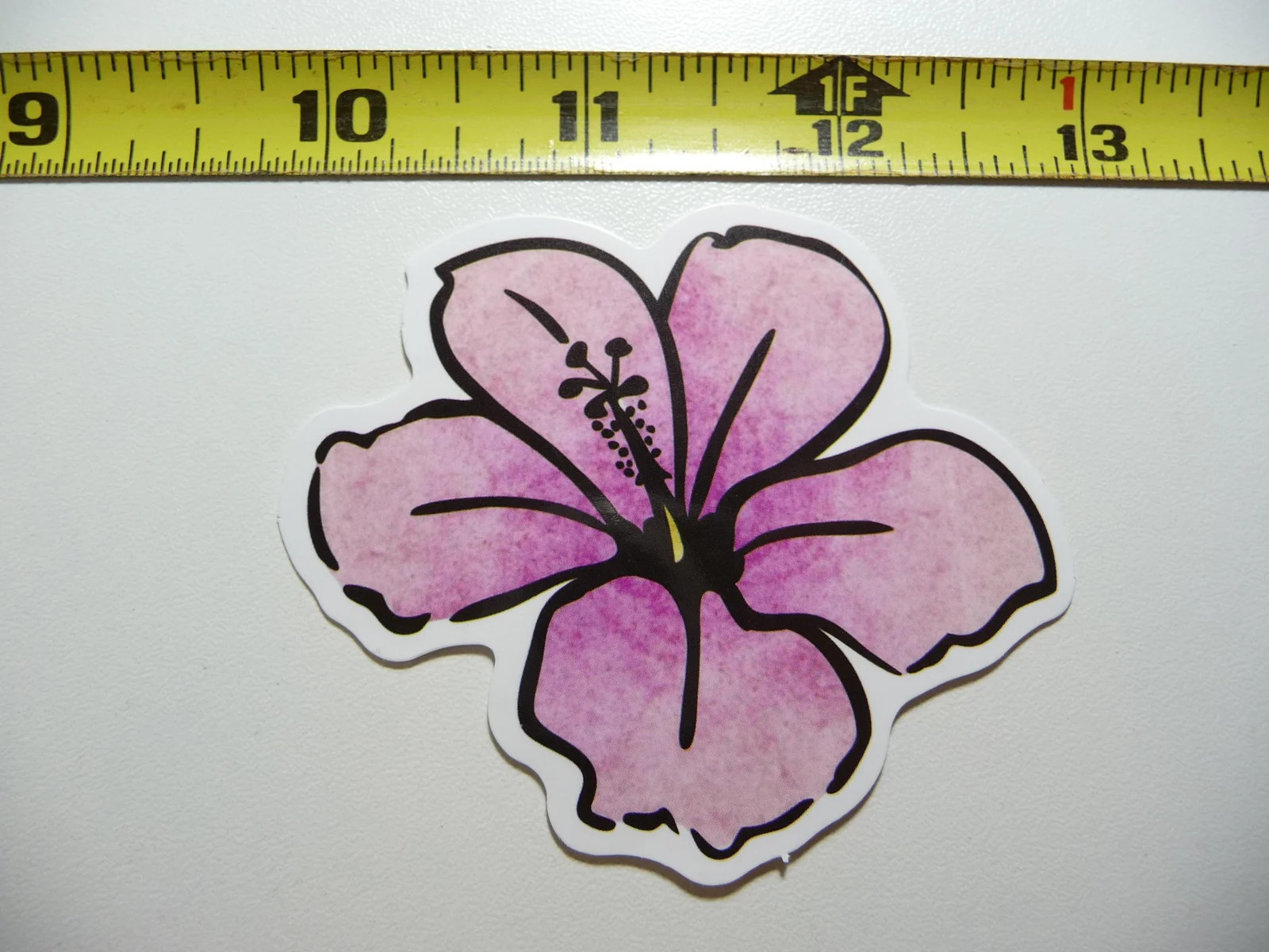 HAWAII HIBISCUS FLOWER SMALL STICKER DECAL FLOWER 50TH STATE PARADISE TRAVEL gallery