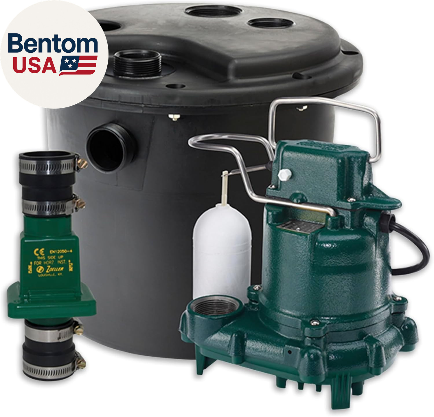 105-001 Automatic Drain Pump System - with 3/10HP Submersible Sump Pump M53 - Ut gallery