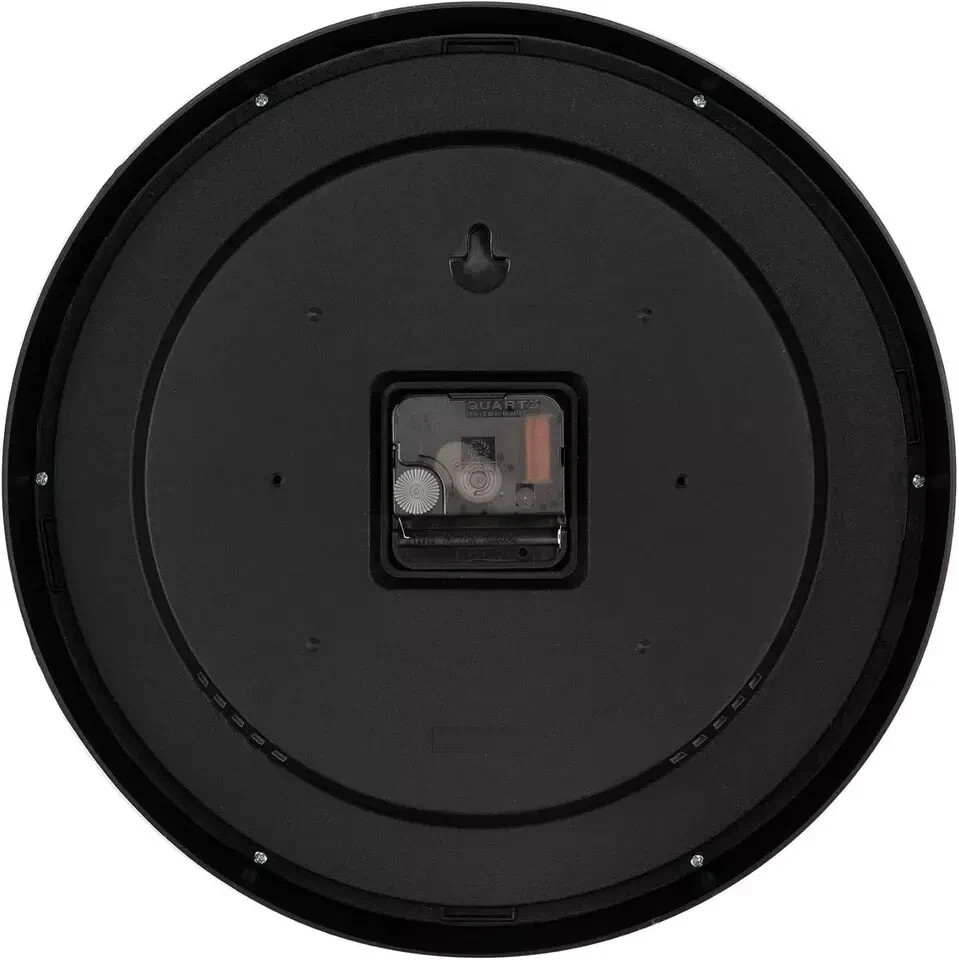 24 Hour Wall Clock 12 Inch Quartz Battery Operated Round Analog Wall Time gallery