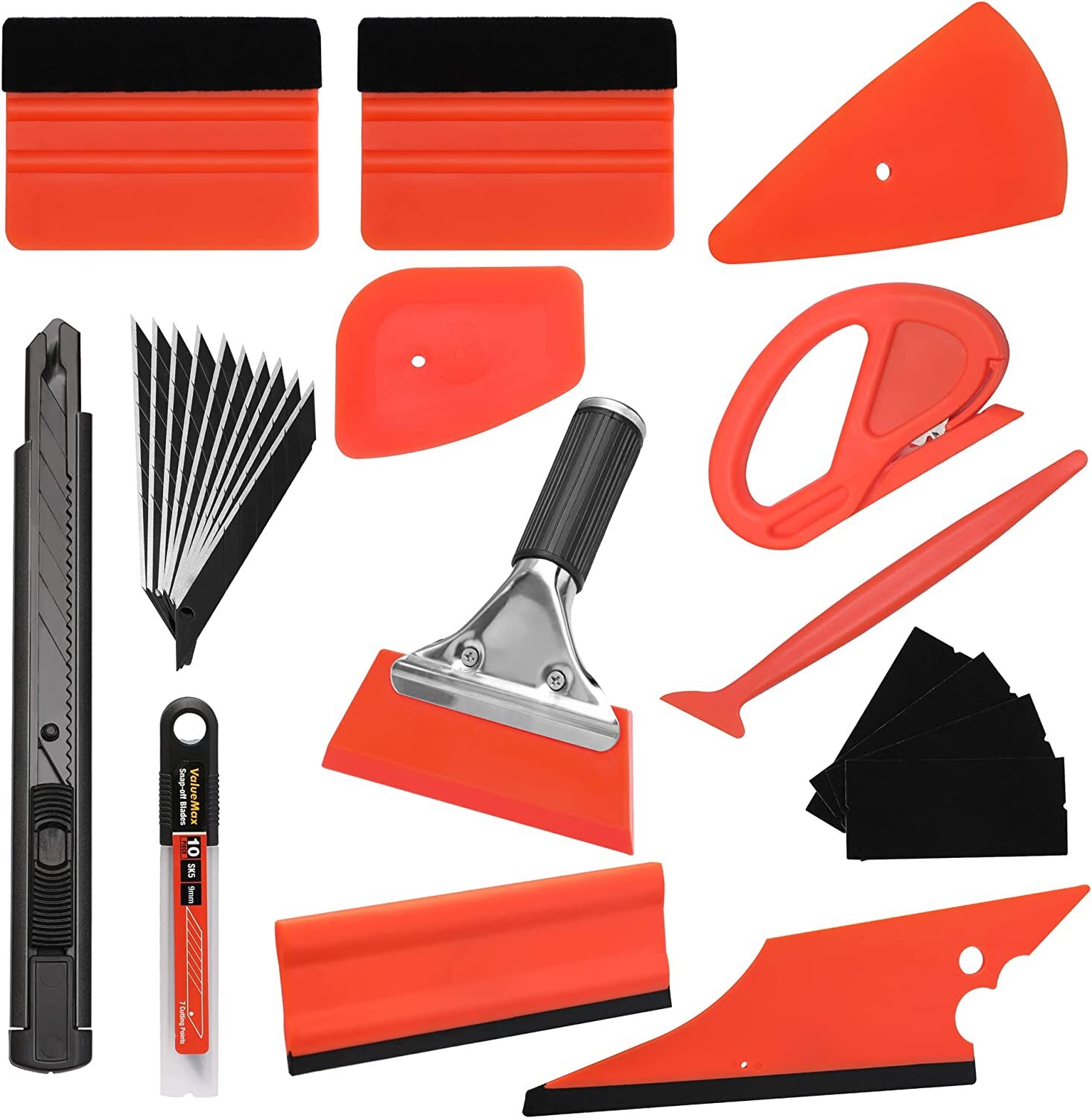 ValueMax Window Tint Tool 10PC Rubber Vinyl Car Protective Film Installation Set gallery