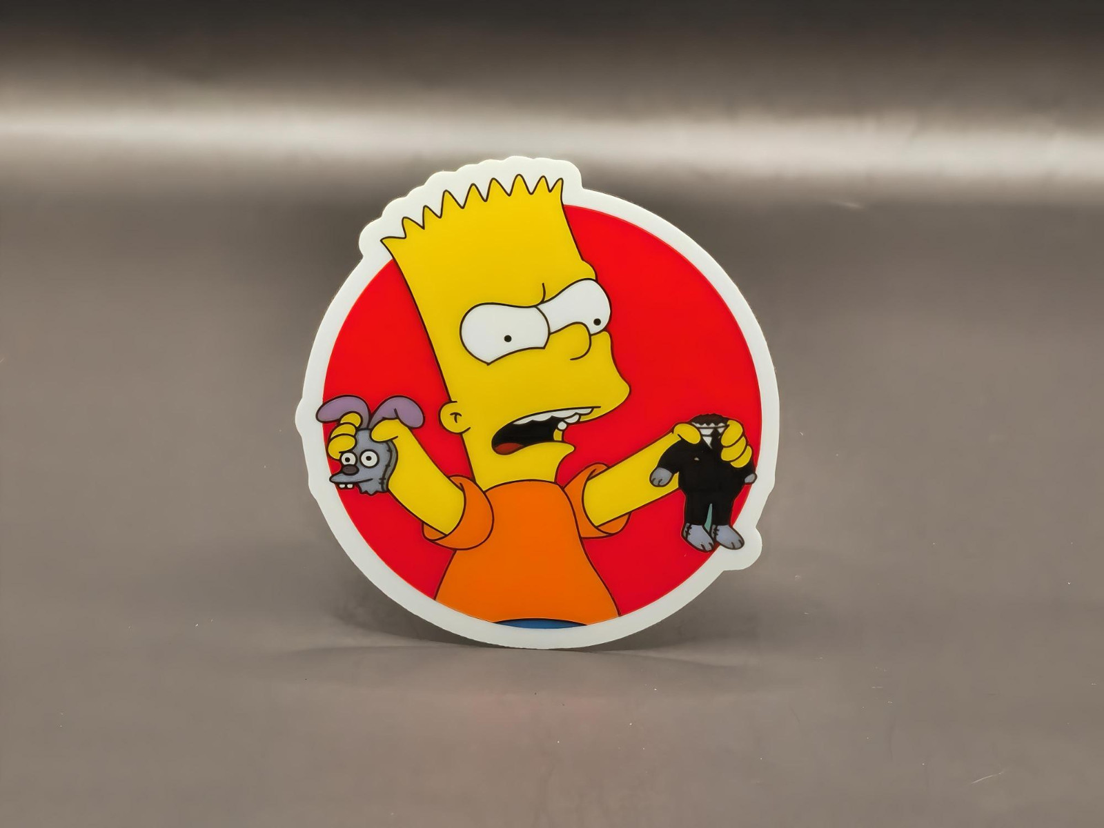 The Simpsons Inspired Stickers Homer Bart Krusty Sideshow Bob Cartoon Decals gallery