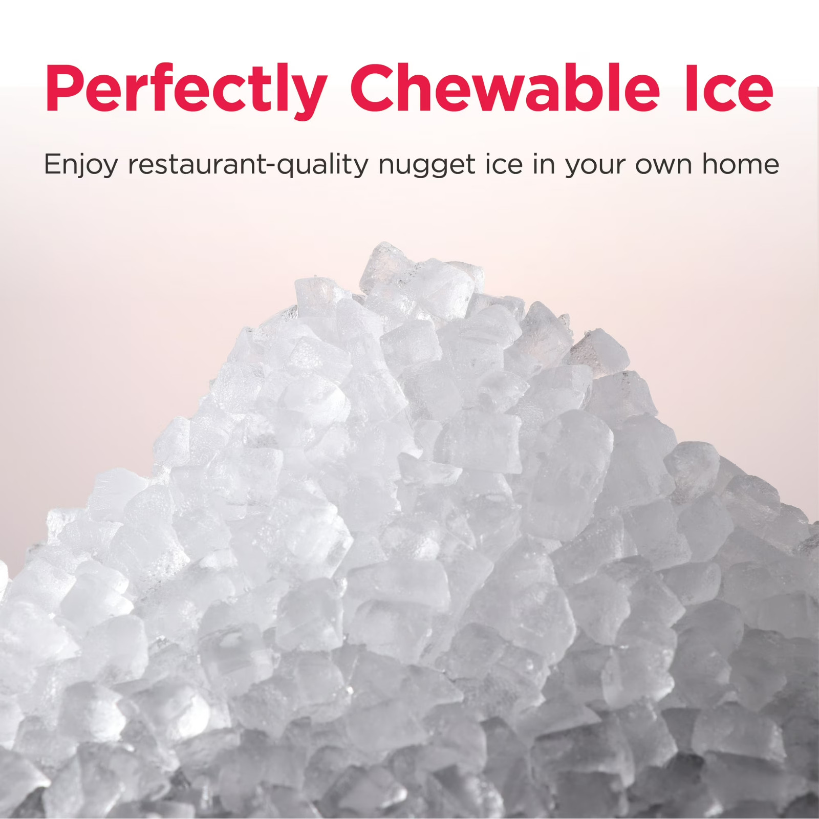Frigidaire Gallery 33 lbs. Touchscreen Nugget Ice Maker, Stainless Steel Accent, gallery