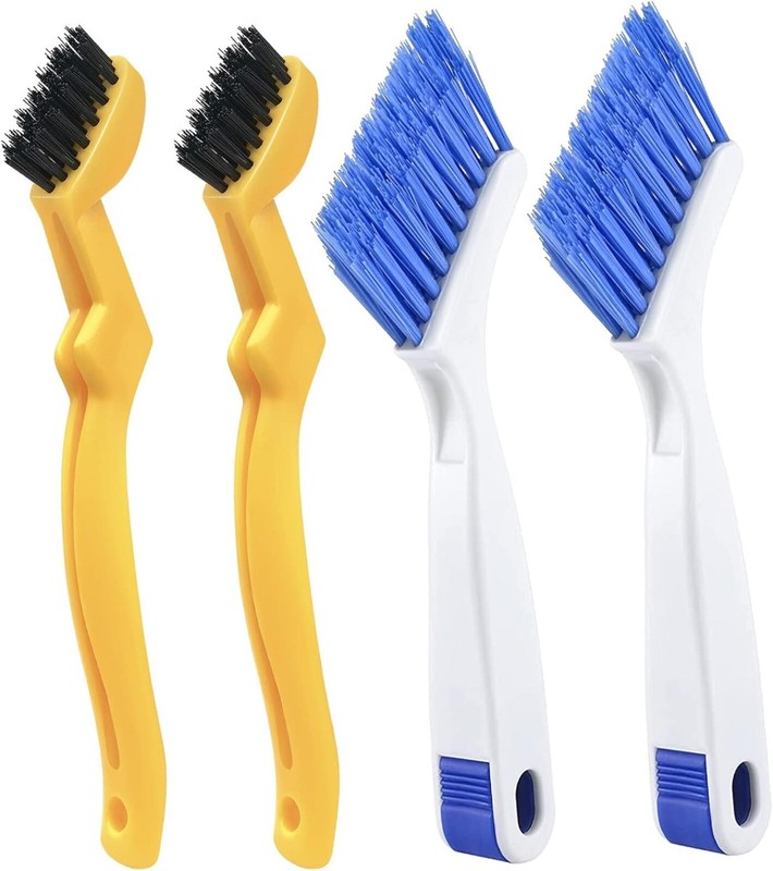 4 PCS Small Cleaning Brush Set – Compact Scrub Brushes for Kitchen Sink gallery