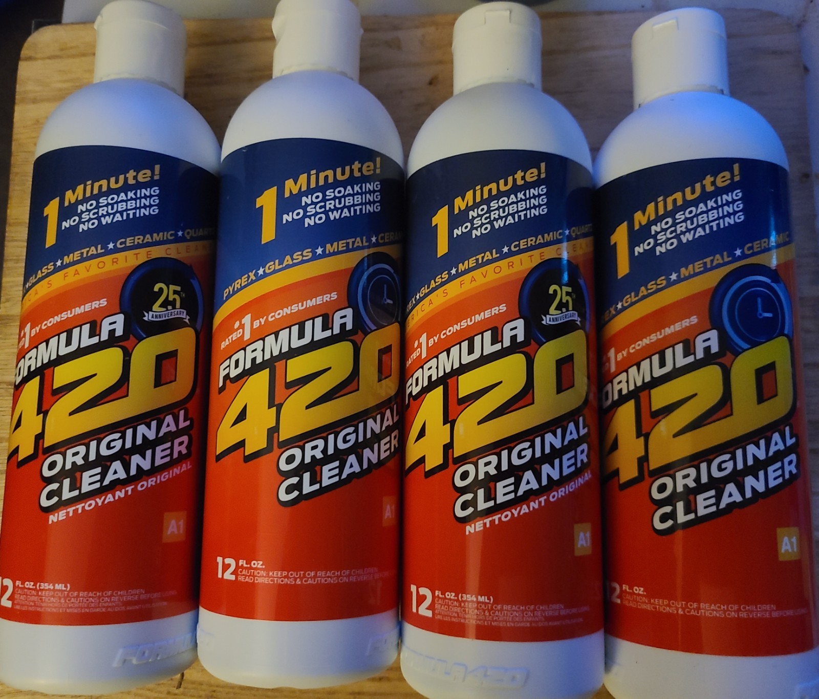 4 Lot Formula 420 Cleaner 12oz Pipe Pyrex Metal Glass Ceramic gallery
