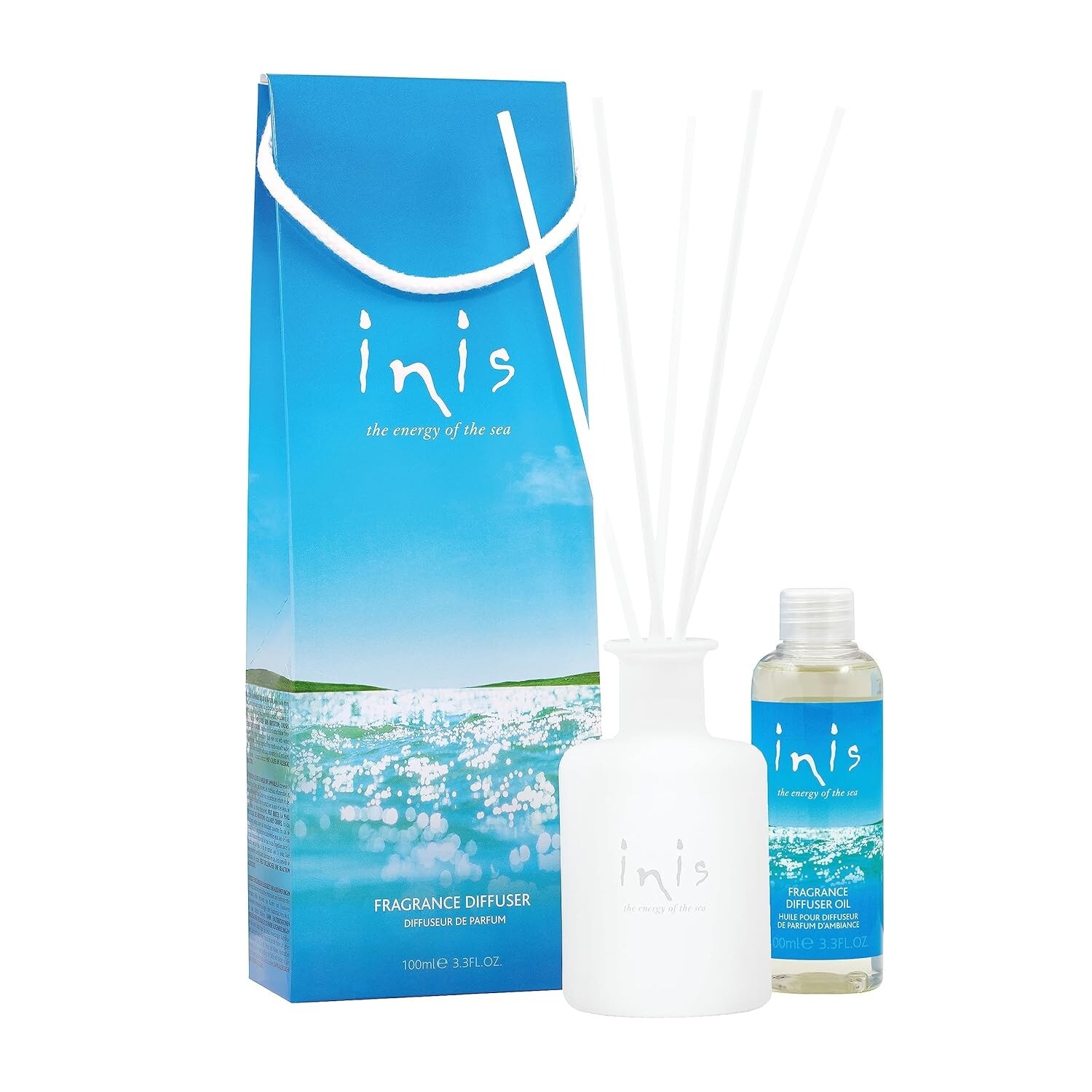 Transform Your Home with 3.3 Fl oz Ocean Fresh Diffuser - Elegant Design gallery