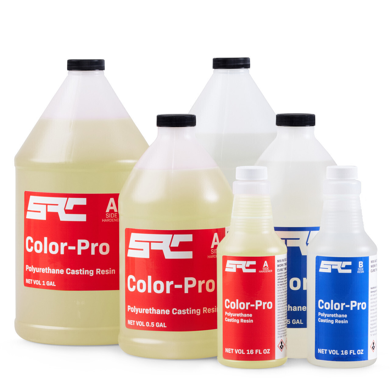 Liquid Plastic Casting Resin - 2 Part Polyurethane Resin - Color-Pro Semi Clear gallery