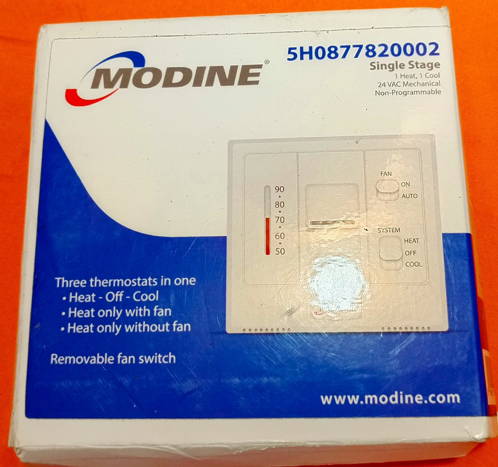 Modine 5H0877820002 3 In 1 Thermostat gallery