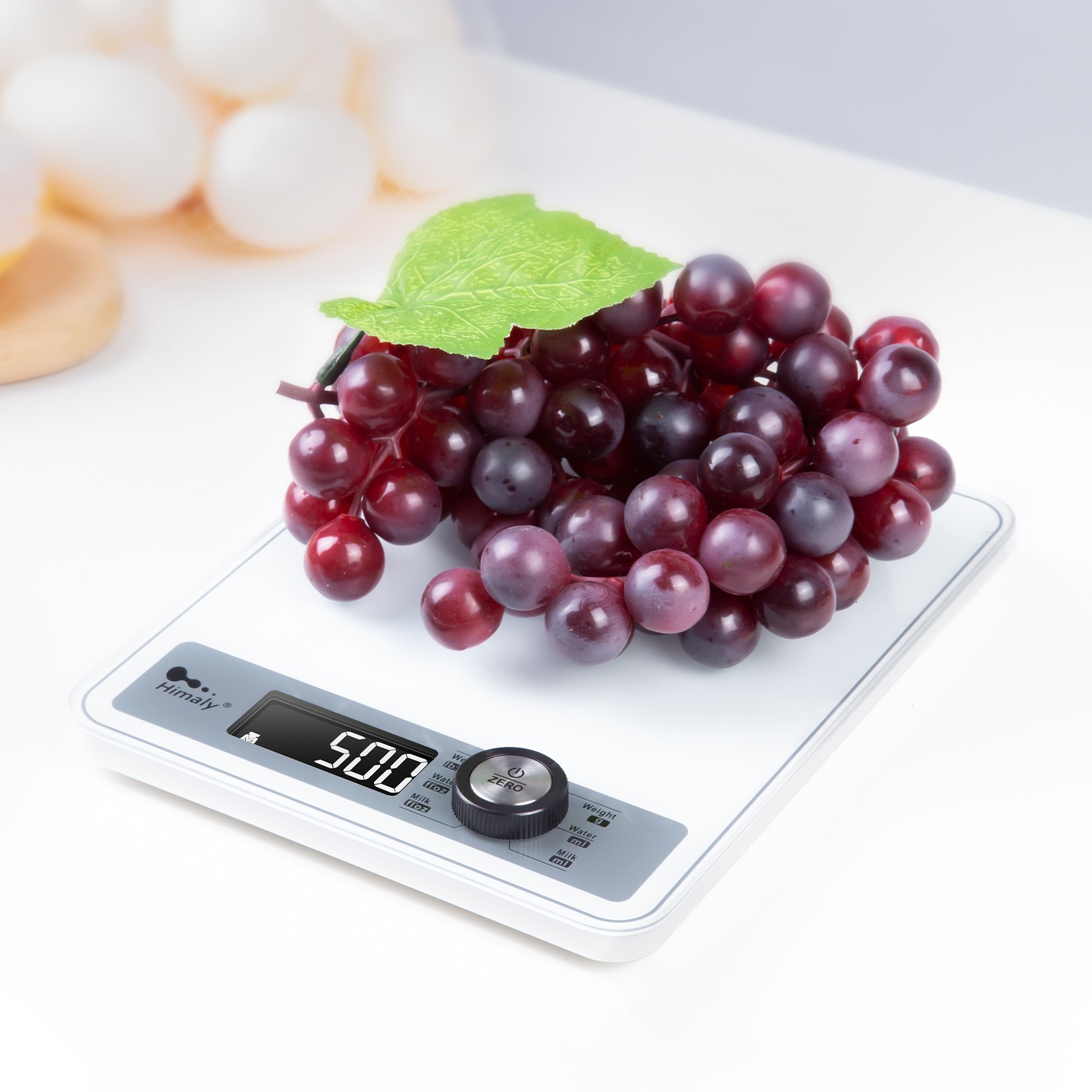 High Precision Digital Kitchen Scale, Large LCD Backlit Display for cooking food gallery