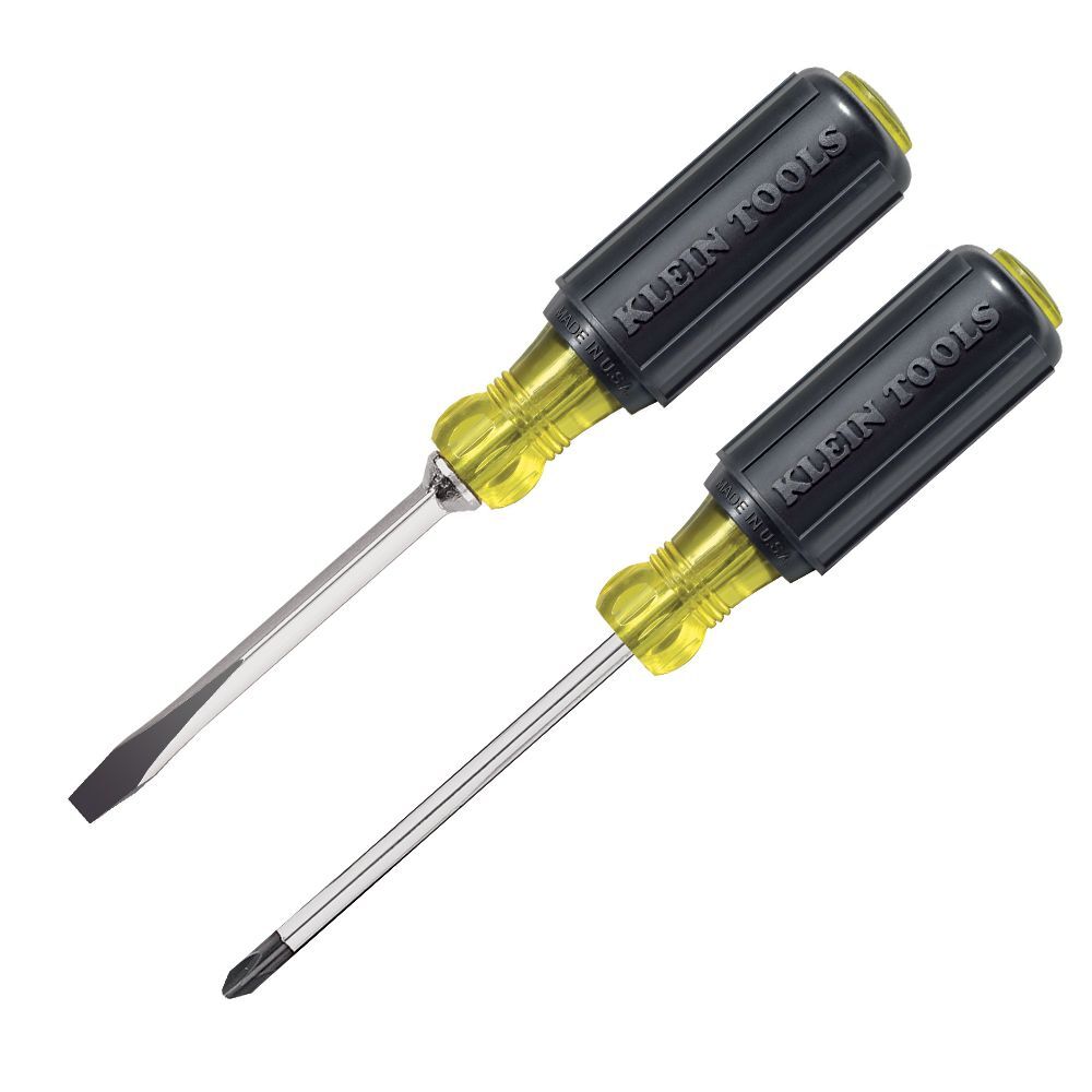Klein Tools 85442 Screwdriver Set, 1/4 Keystone and #2 Phillips, Cushion-Grip, 2 gallery