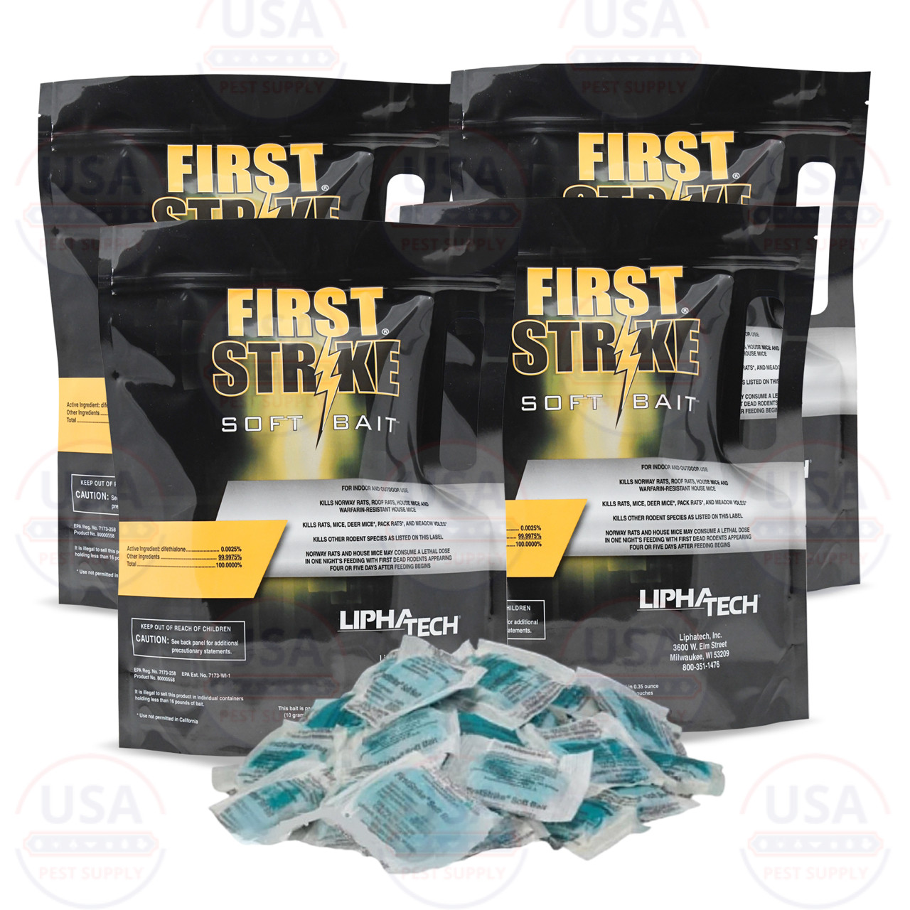 First Strike Soft Bait by LiphaTech | 16 lbs. in 4 x 4lb bags gallery