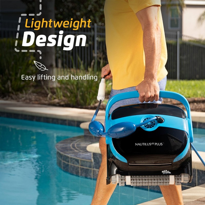 Dolphin Nautilus CC Plus Robotic Pool [Vacuum] Cleaner with Wi-Fi Pool Cleaning gallery