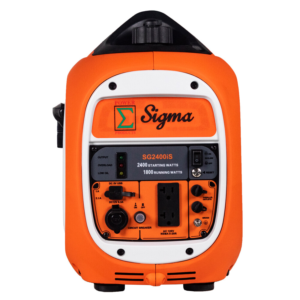Pickup Sigma 2400 Watt Super Silent Inverter Generator Parallel Ready W/CO Alert gallery
