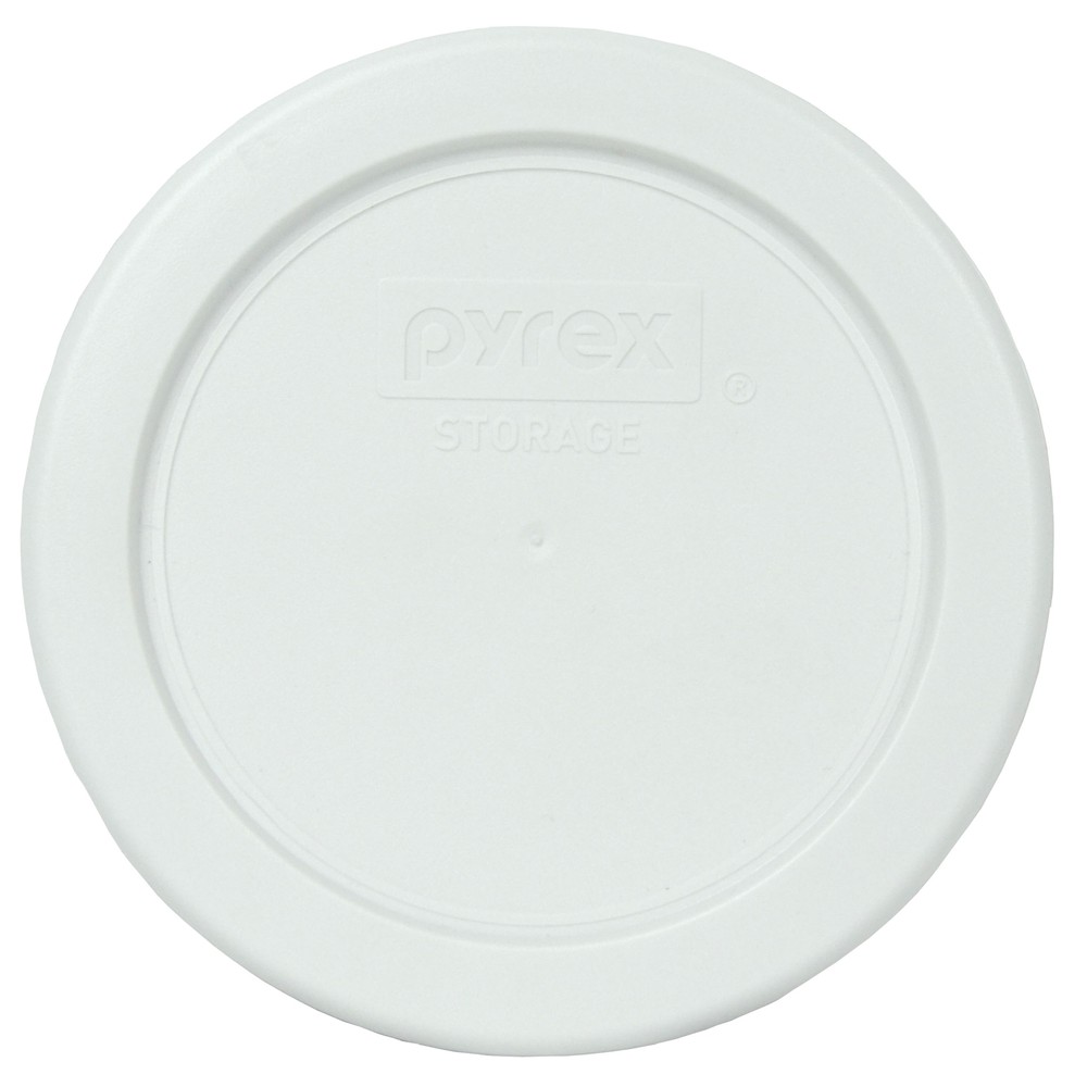Pyrex 7202-PC White Plastic Replacement Storage Lid Cover