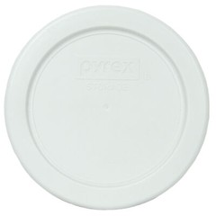 Pyrex 7202-PC White Plastic Replacement Storage Lid Cover