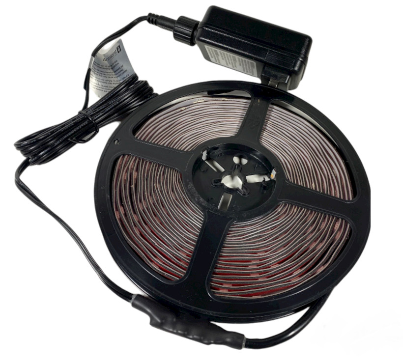 Commercial Electric 24 ft White/Multicolor (RGB+W) Indoor/Outdoor LED Tape Light gallery