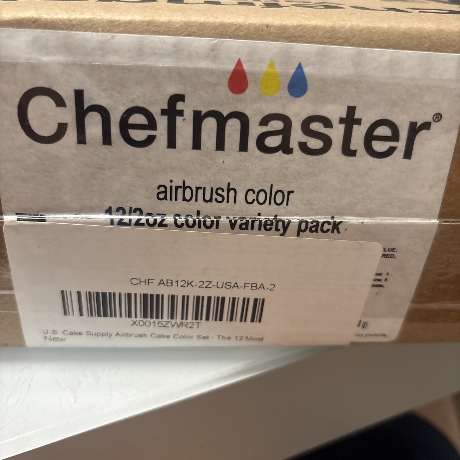 Chefmaster - Liqua-Gel Food Coloring, Fade Resistant Food Coloring - Pack Of 12 gallery