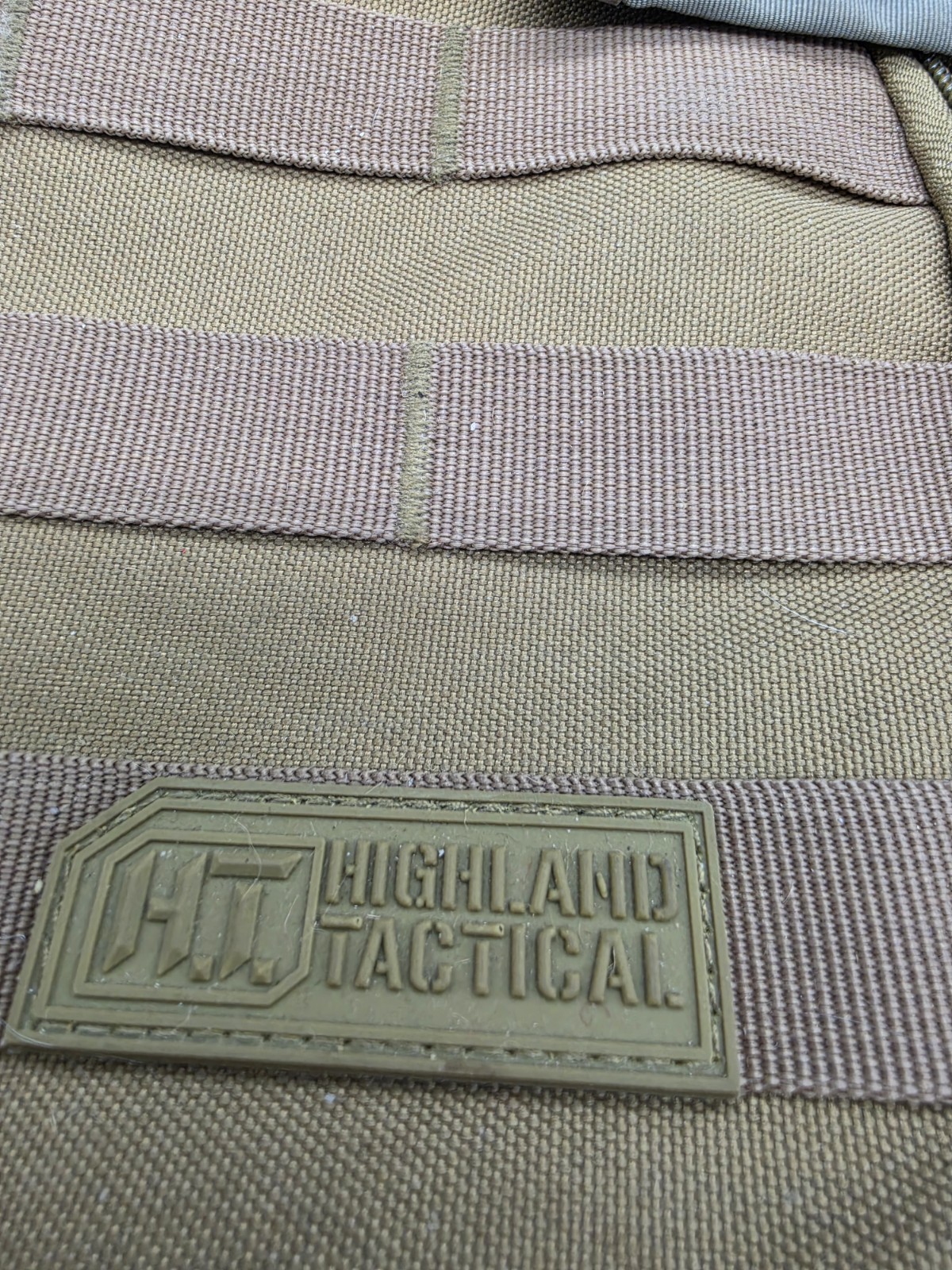 Highland Tactical Back Pack Bag with Drawstring Mesh Shoulder Straps 2
