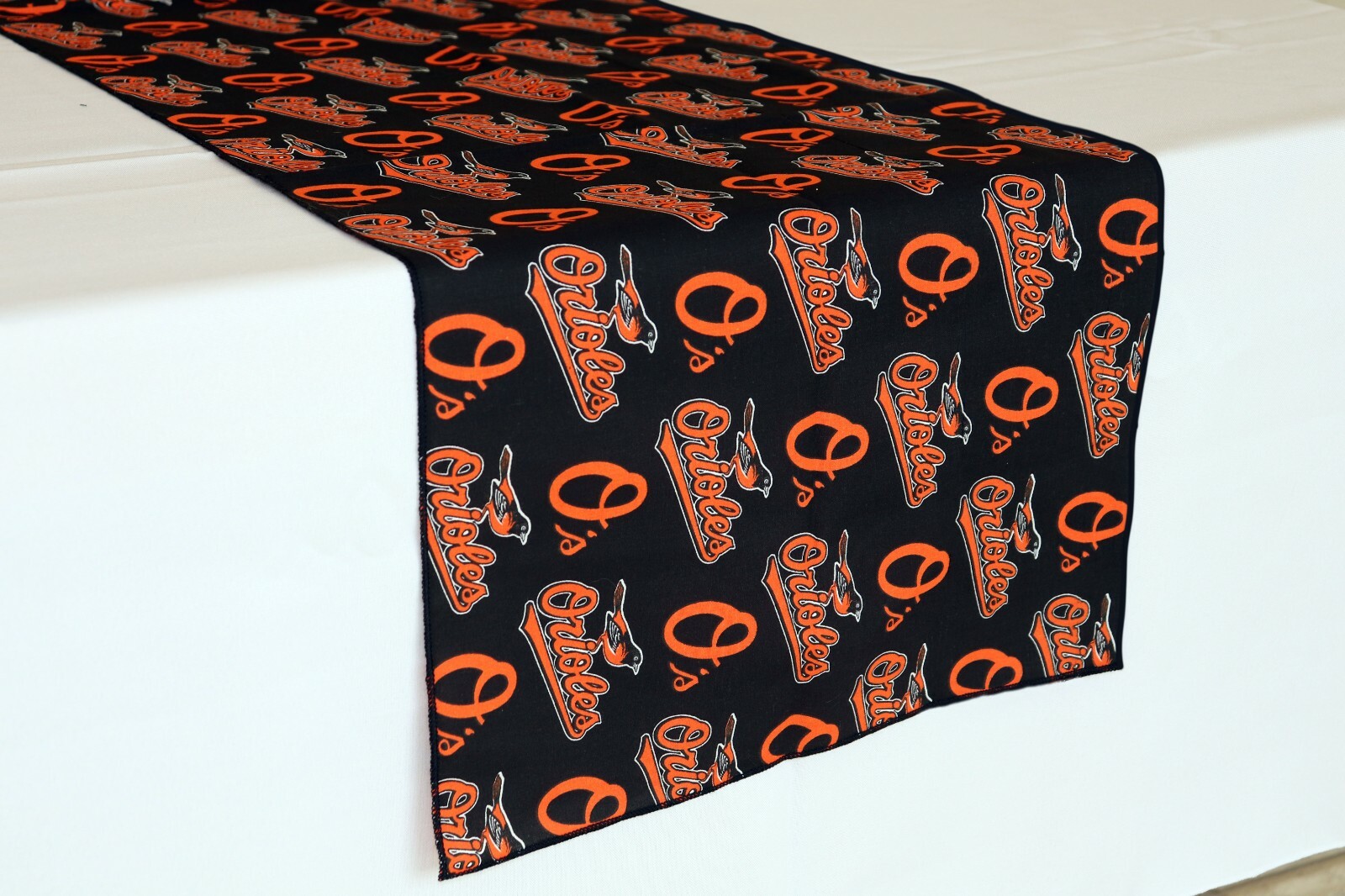 Baltimore Orioles Table Runner Sports Baseball Team Party Table Decor gallery