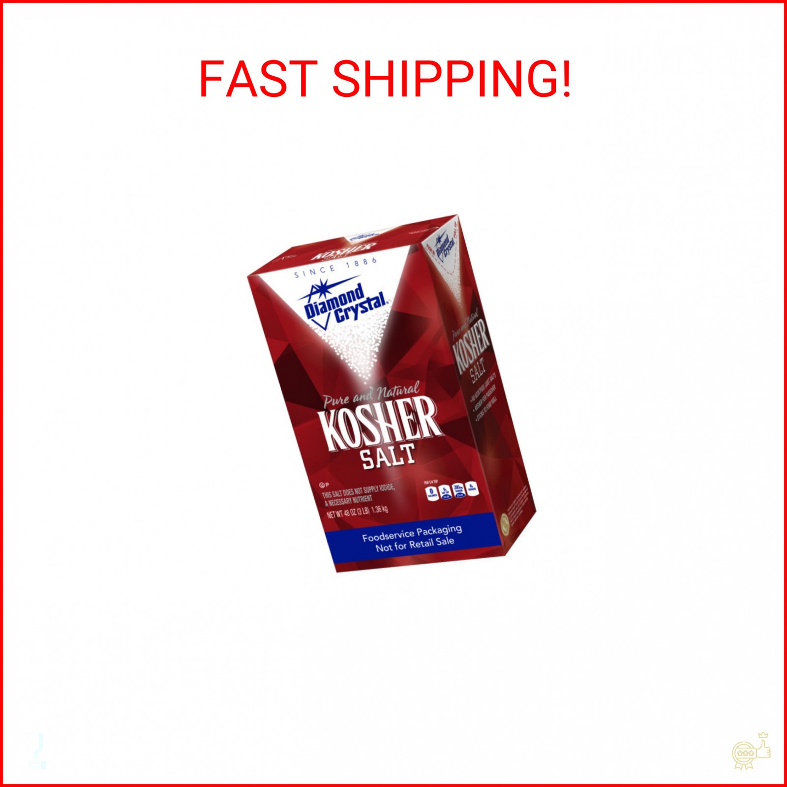 Diamond Crystal Kosher Salt – Full Flavor, No Additives - Pure and Natural Since gallery